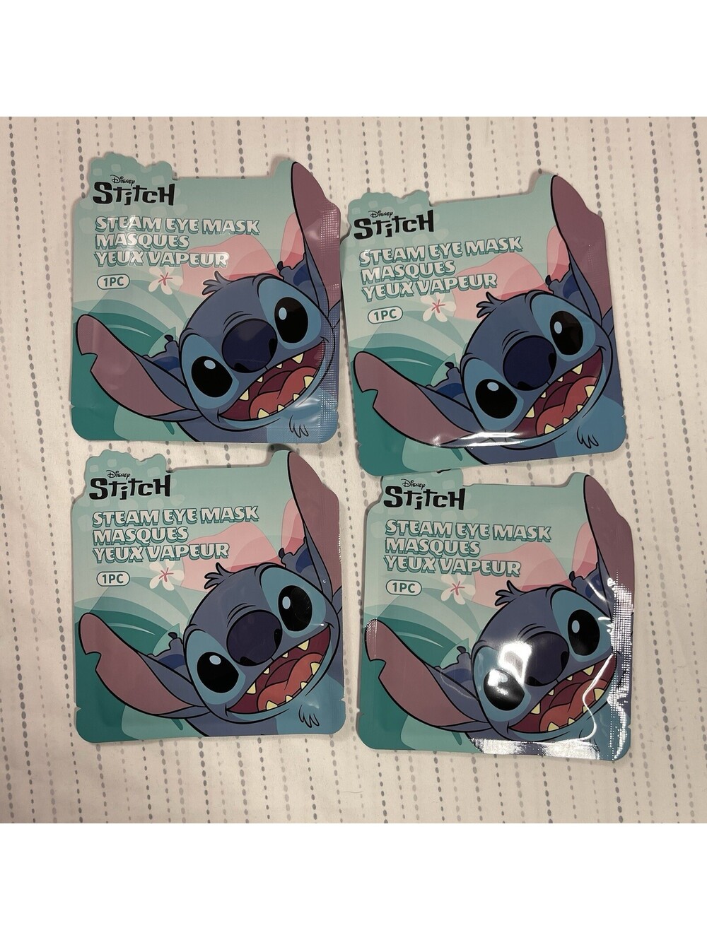 Disney Stitch - STEAM EYE MASK - Set Of 4 - Exp 11/2027